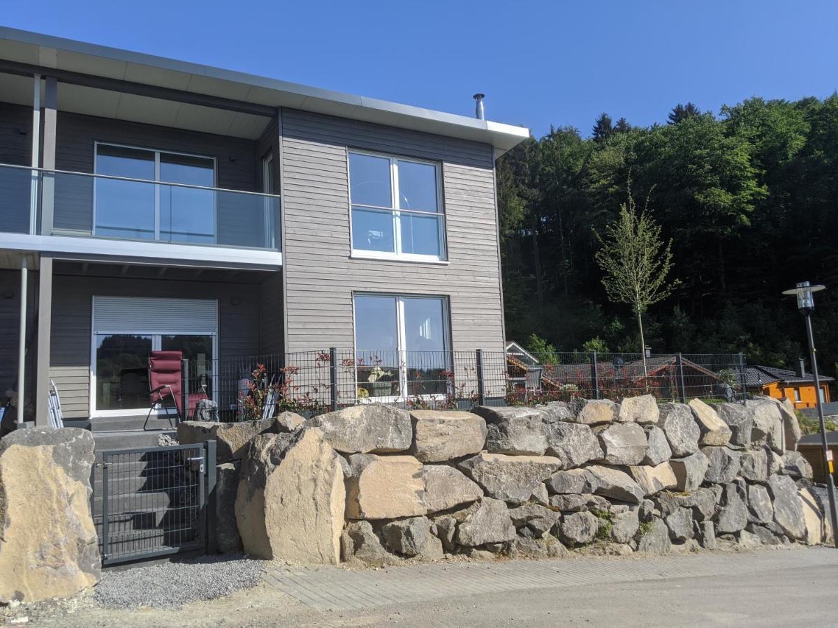 Ferienhaus Schieferterrasse - Waldsee Rieden - 外观 照片